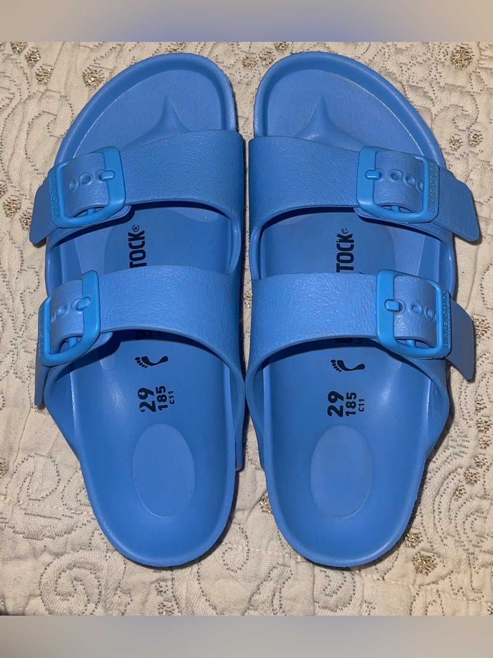 Birkenstock sky blue 29 C11 Arizona EVA kids sandals